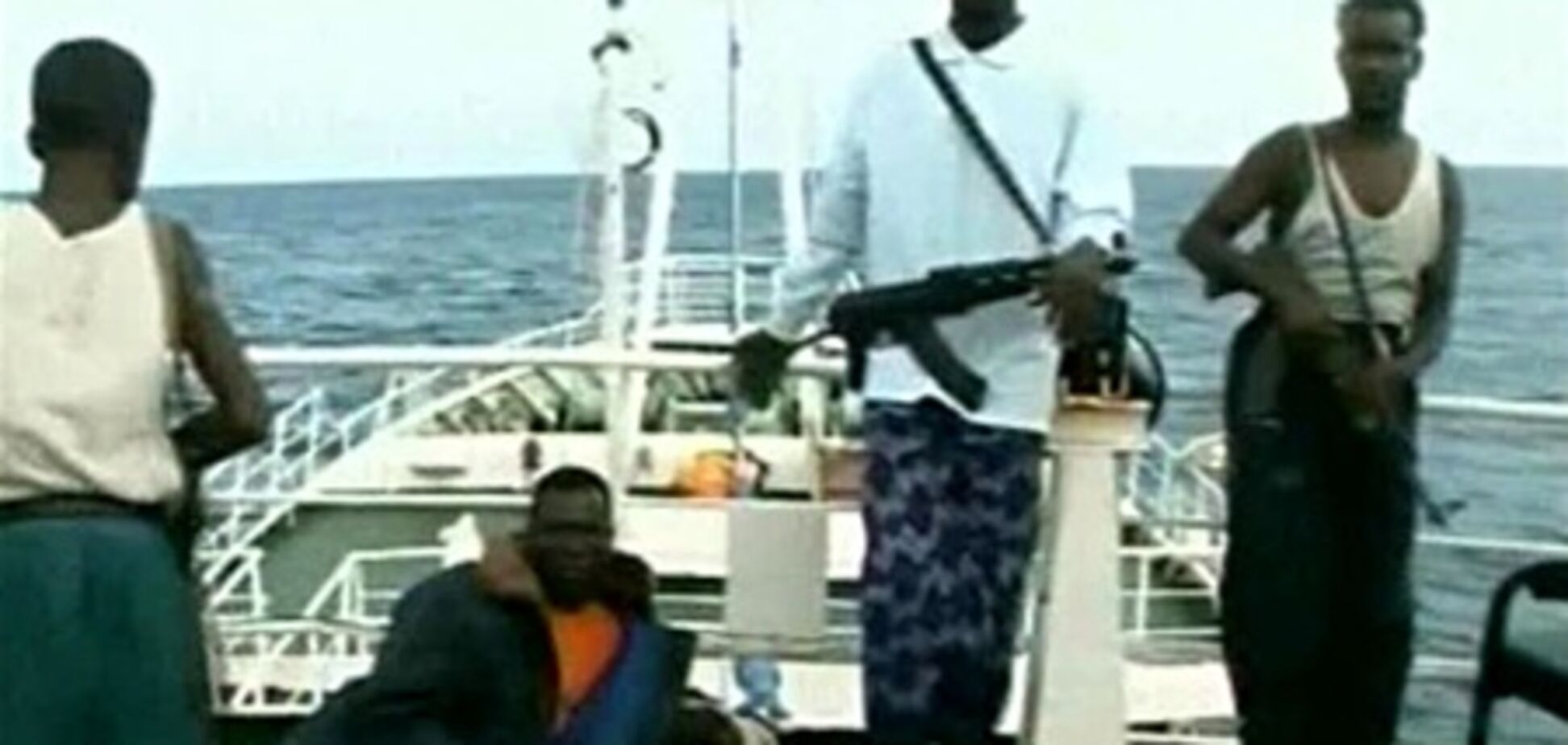 Жертвами сомалийских пиратов впервые стали дети
