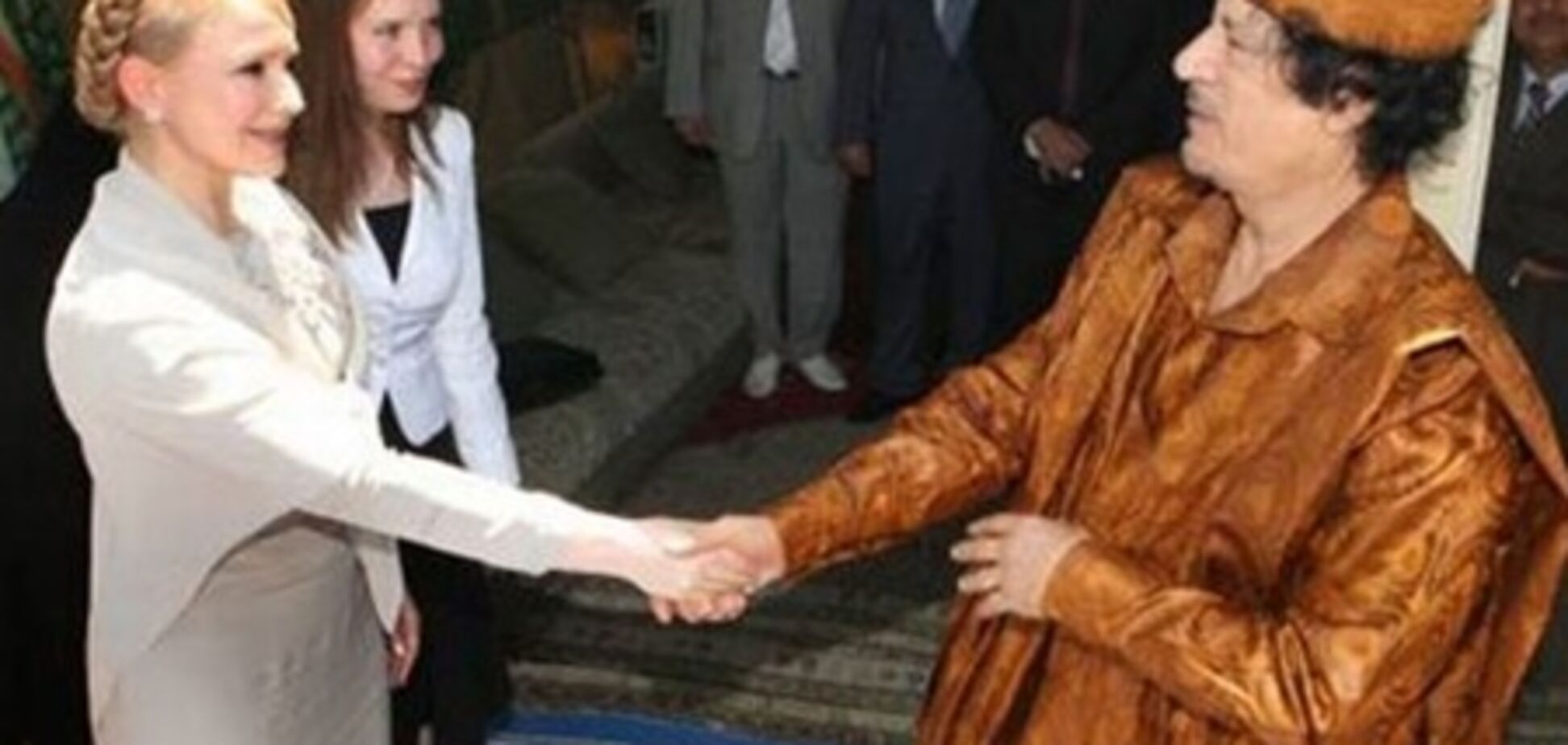 Тимошенко: мы ценим действия Каддафи в борьбе за мир