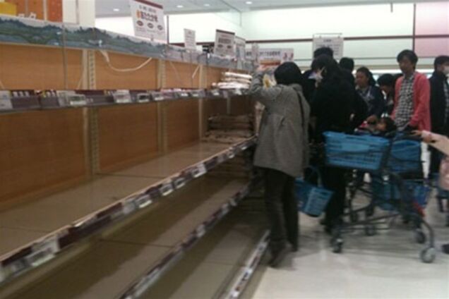 В магазинах Японии исчезли продукты. Фото
