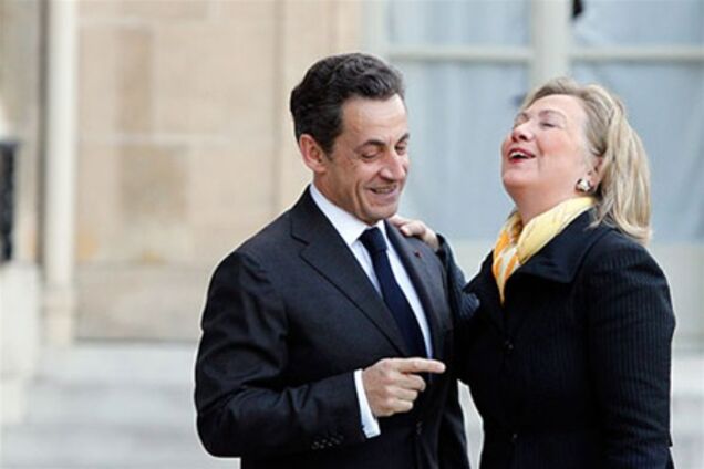 Николя Саркози обаял Хиллари Клинтон
