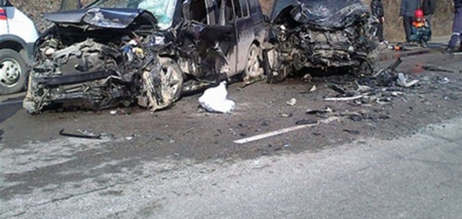 Из-за булыжника на дороге, погиб водитель Hyundai Sonata