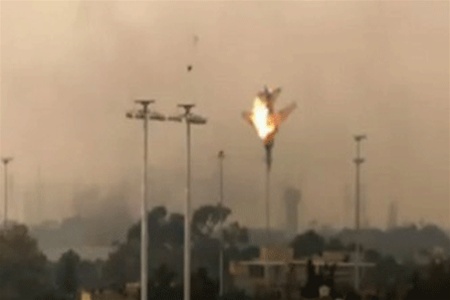 Винищувач, підбитий в Лівії, належав повстанцям