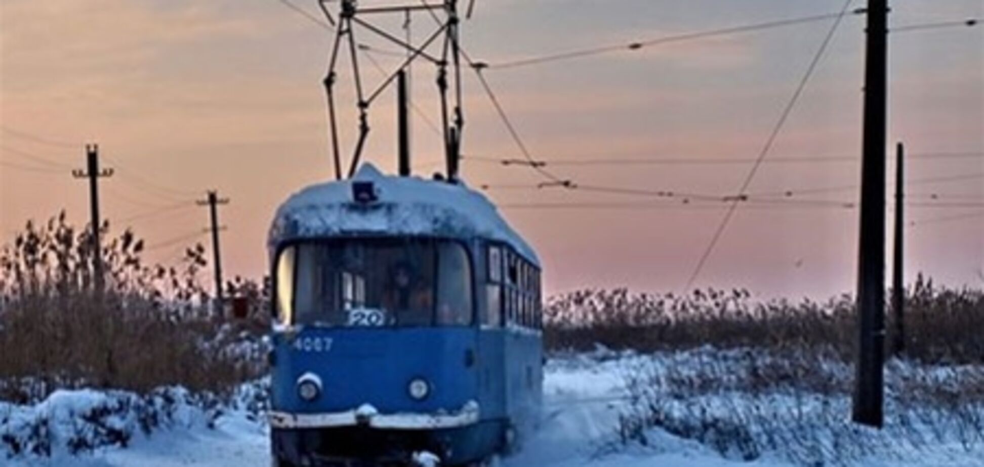 Одессит ждал трамвай и замерз насмерть