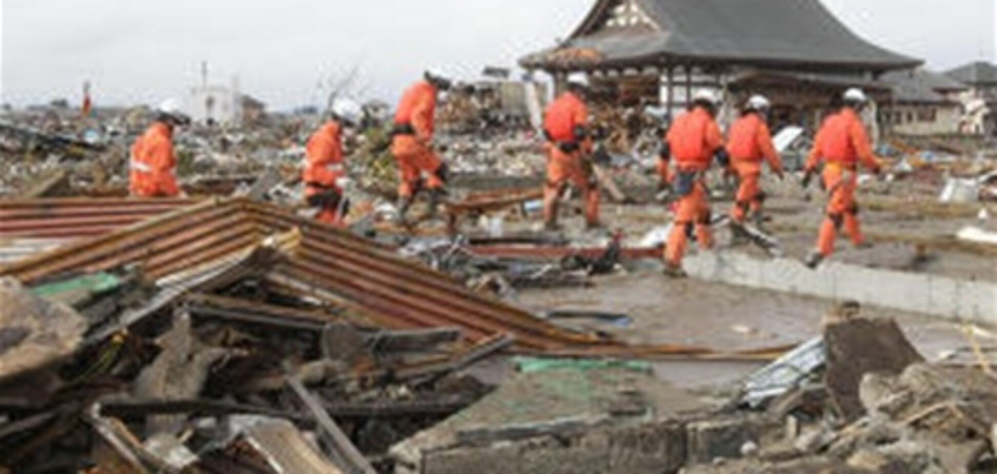 Число жертв землетрясения в Японии превысило 9 тысяч