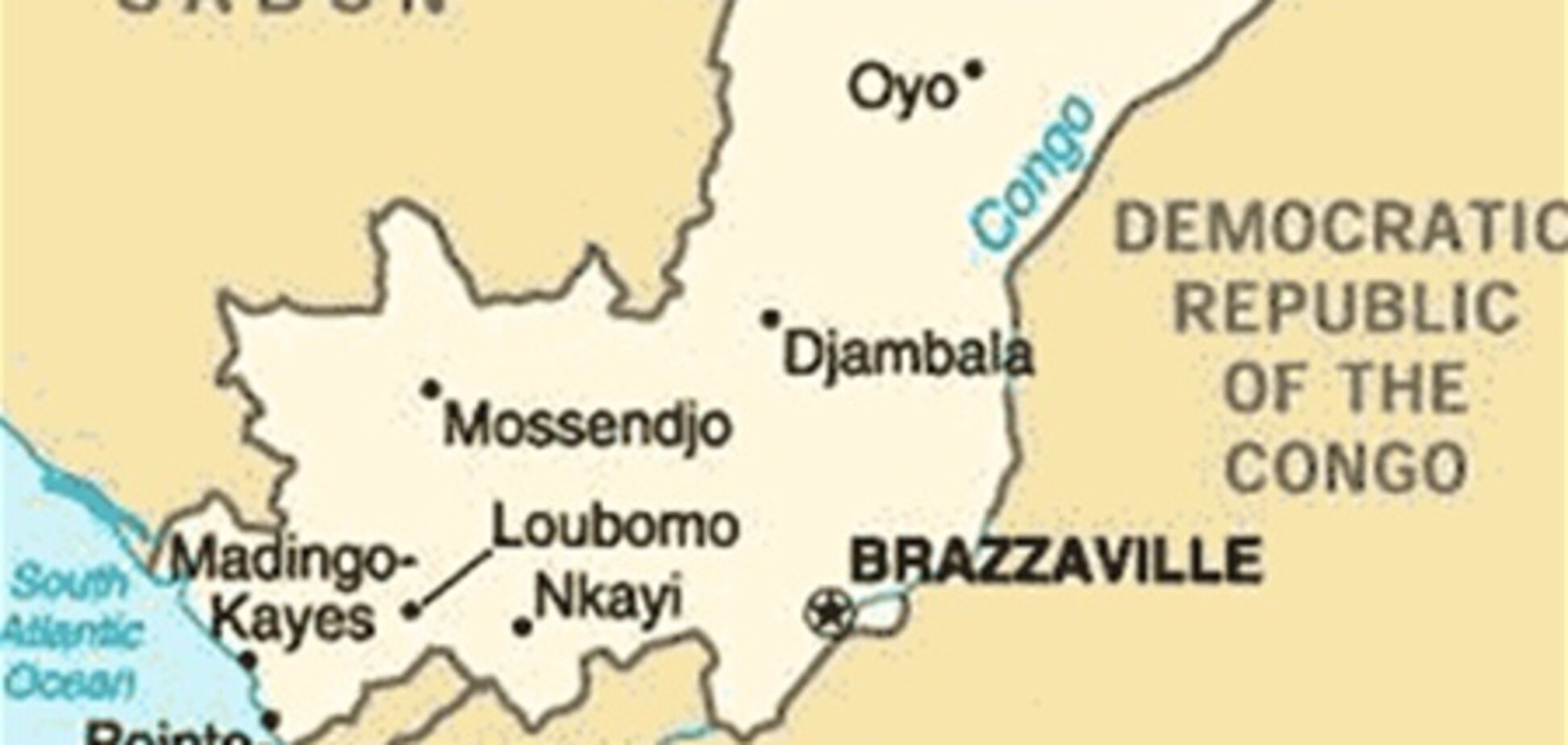 В Конго самолет упал на жилой квартал