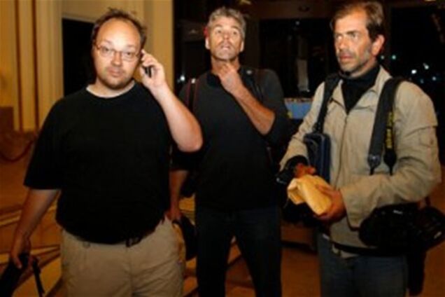 Журналисты AFP и Getty освобождены по личному распоряжению Каддафи