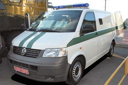 В инкассаторской машине  Запорожской области обнаружена бомба