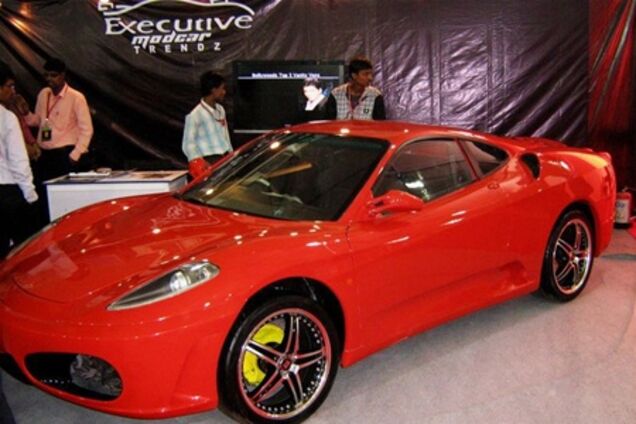 Индийское ателье презентовало Ferrari F430 'собственной разработки'