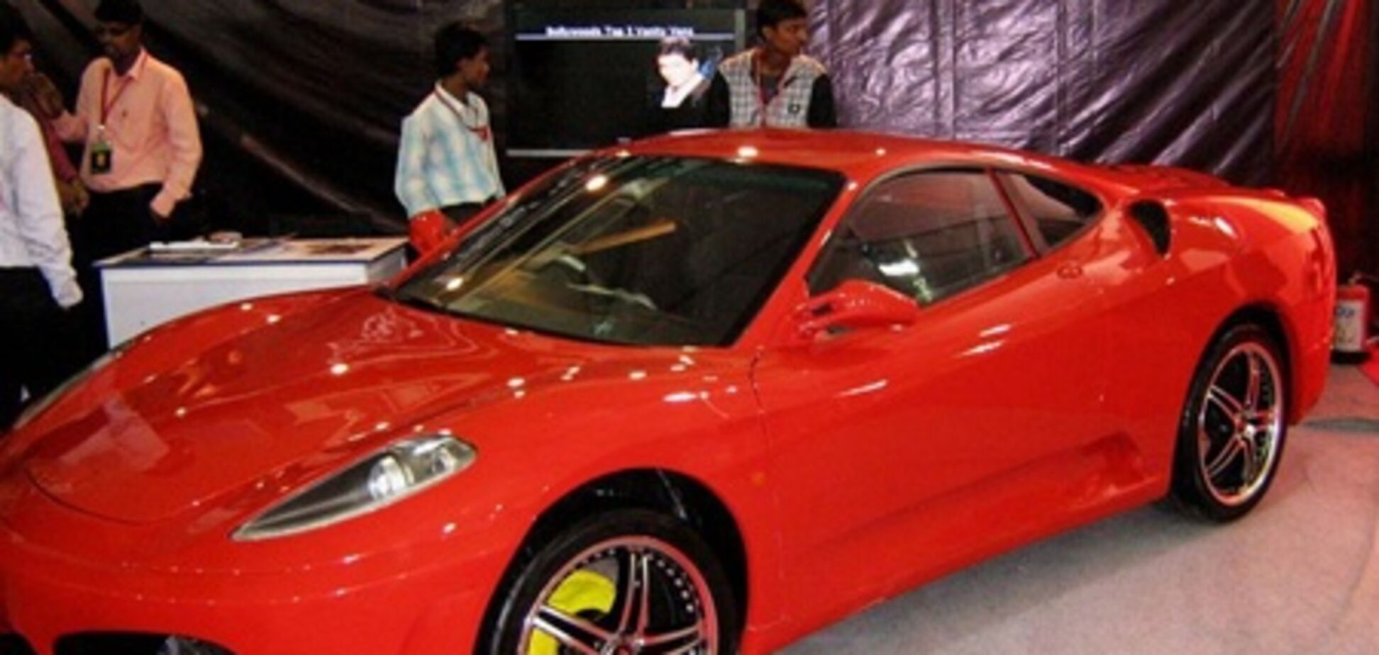 Индийское ателье презентовало Ferrari F430 'собственной разработки'