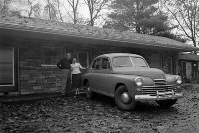 Редкие кадры ГАЗ-М20 «Победа» на улицах США