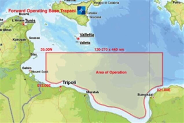 НАТО начинает собственную операцию в Ливии параллельно 'Одиссея. Рассвет'