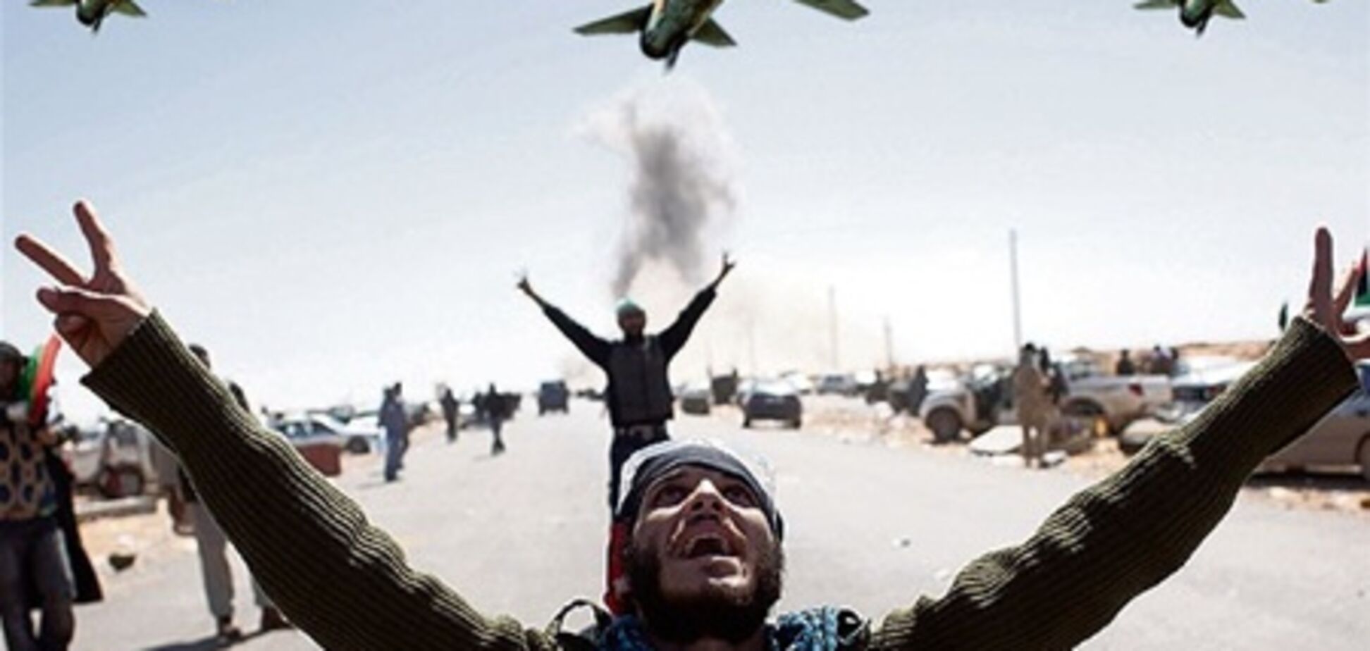 Самолеты коалиции нанесли новые удары по силам Каддафи