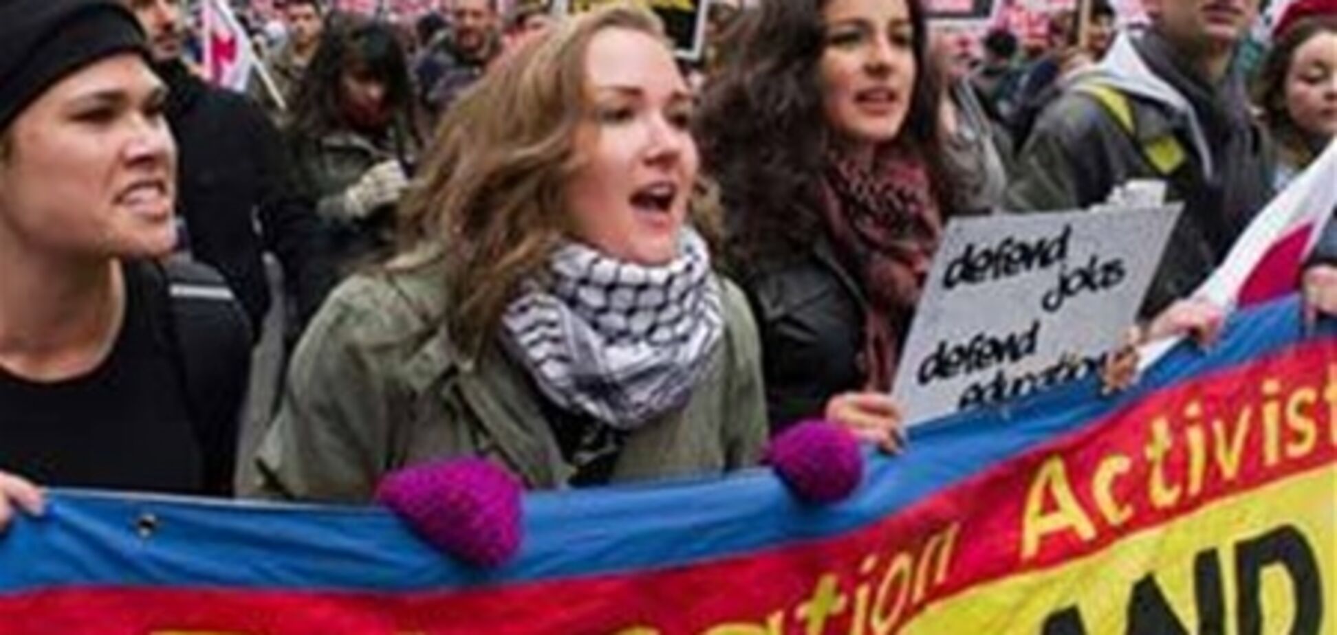 В Лондоне проходит самая крупная акция протеста за последние десятилетия