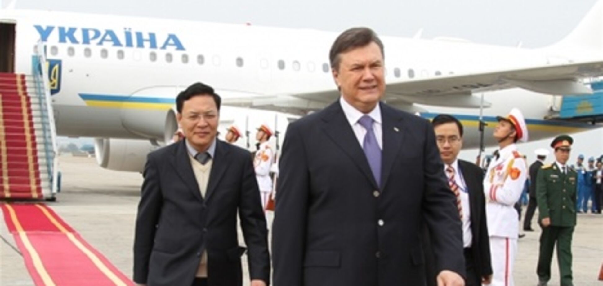 Янукович повідав в'єтнамцям про зростаючий авторитет України