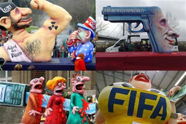 Політична сатира на німецьких карнавалах