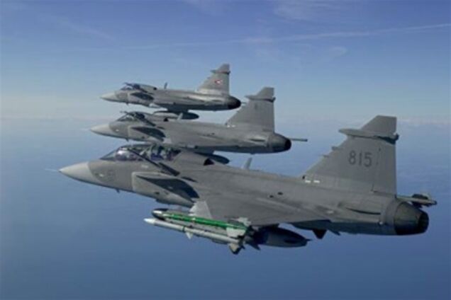 Швеция отправила самолеты на войну в Ливии