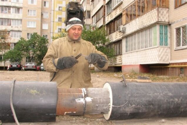 «Киевэнерго» отмечает рост аварийности на тепловых сетях