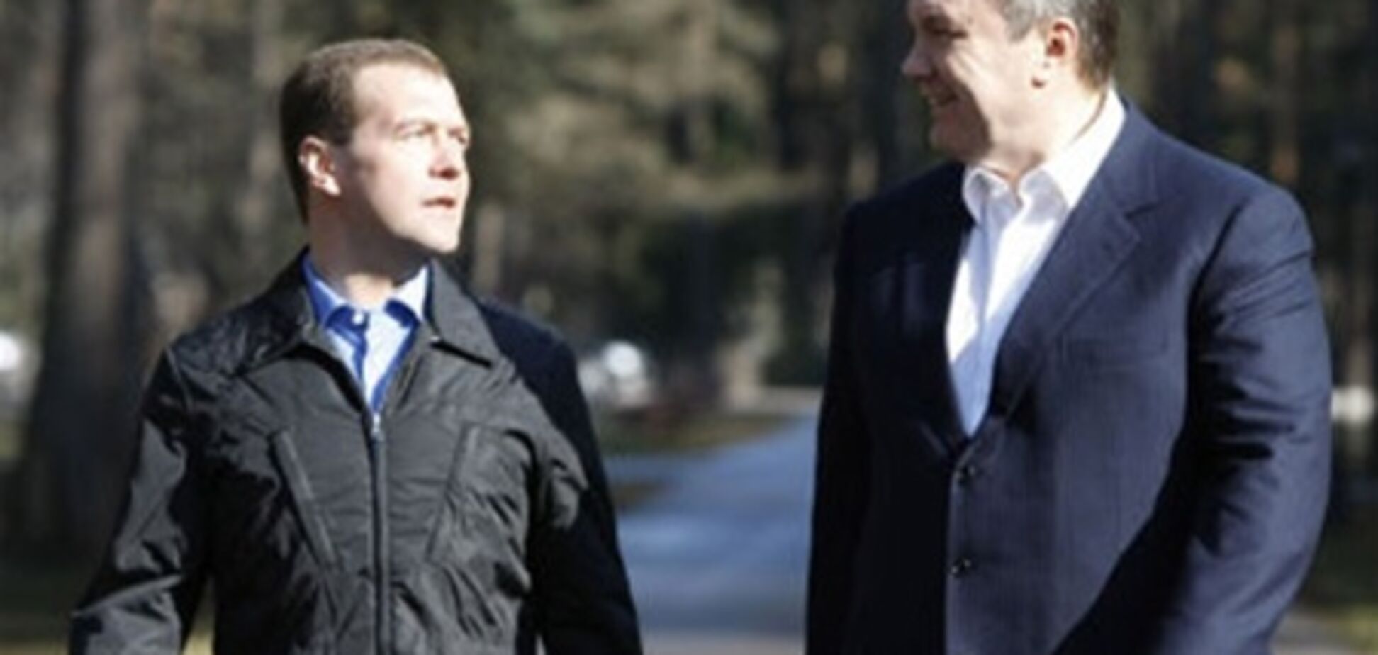 Янукович и Медведев встретились в Чернобыле