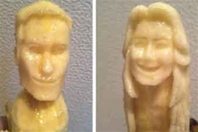 Японец вырезал принца Уильяма и его невесту из банана