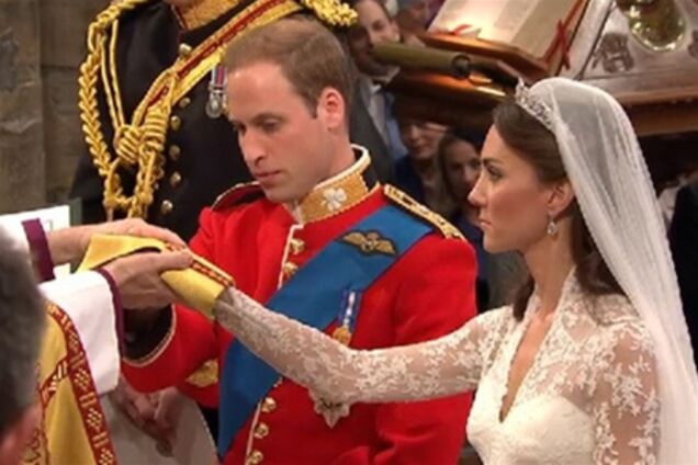 Принц Уїльям і Кейт Міддлтон повінчалися