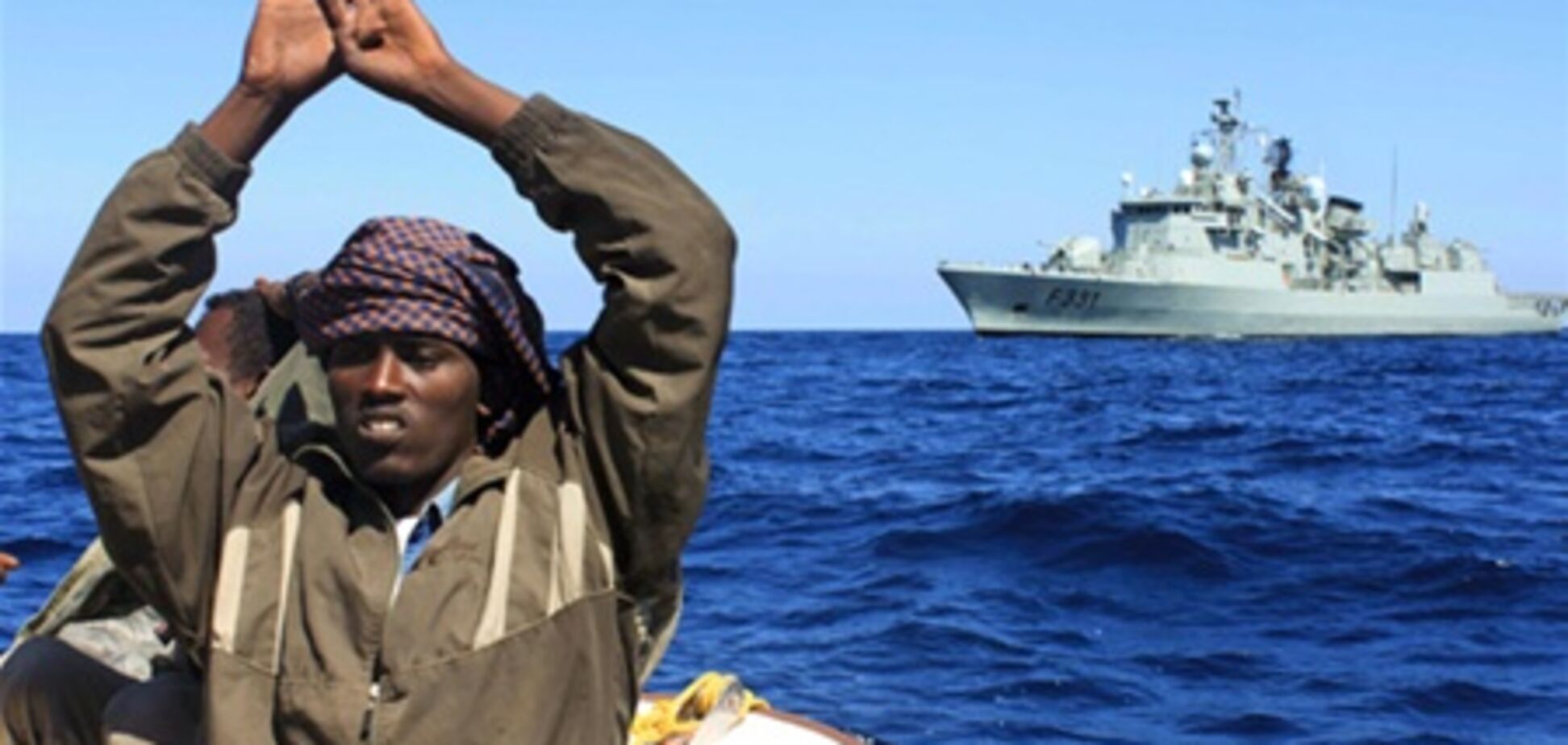 Голландцы захватили в плен сомалийских пиратов