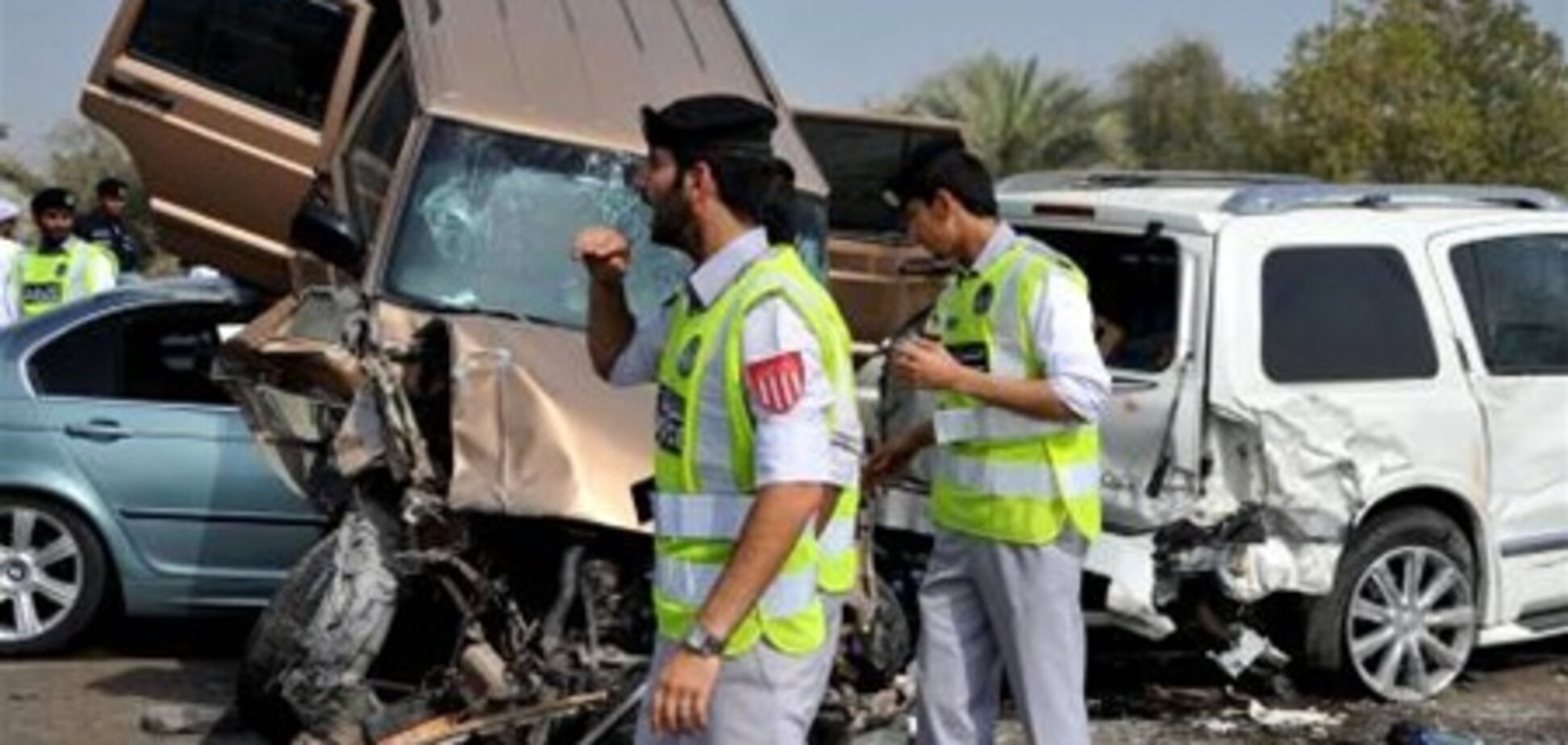 Крупное ДТП в Объединенных Арабских Эмиратах – столкнулись 127 автомобилей