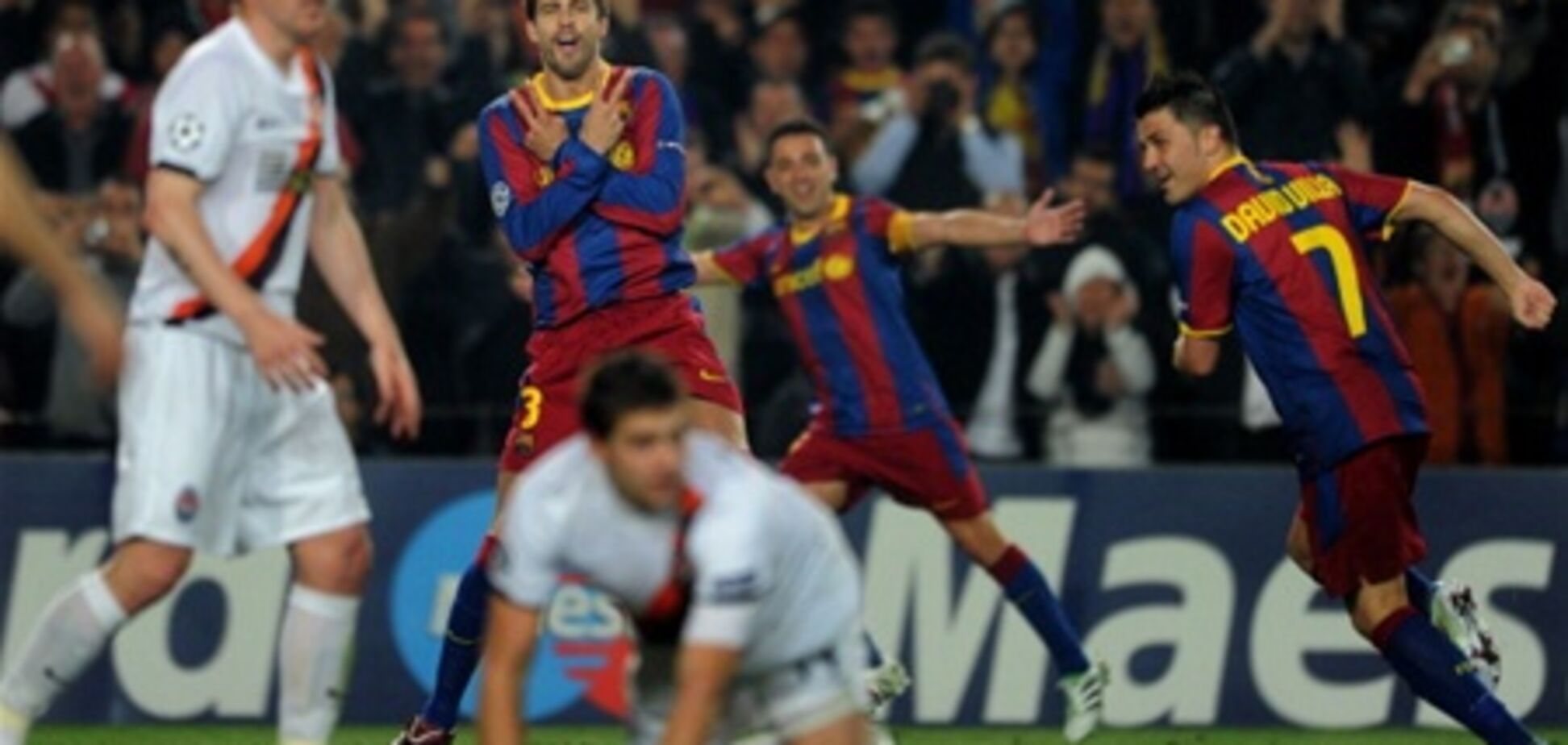 'Барселона' легко разгромила 'Шахтер' в Лиге чемпионов. Видео