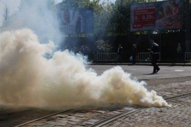 Беспорядки на День Победы во Львове: милиция завела дело