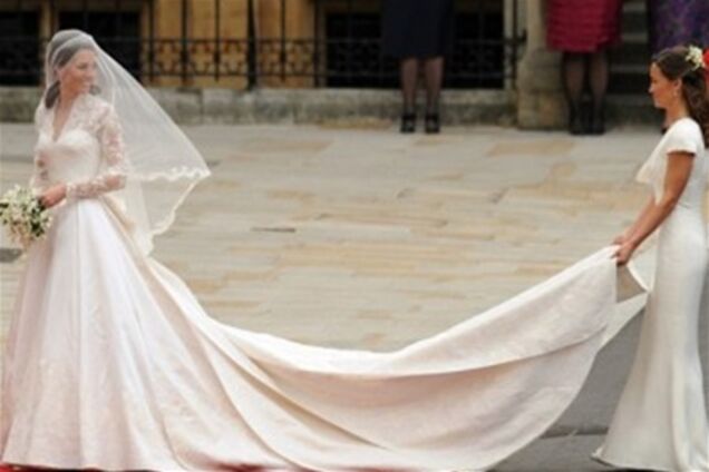 Київські наречені шукають копії весільної сукні Кейт Міддлтон