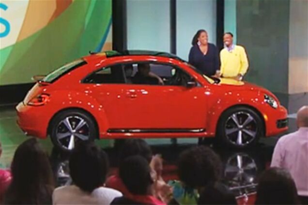 Опра Уинфри подарила автомобиль не попавшему на телешоу зрителю