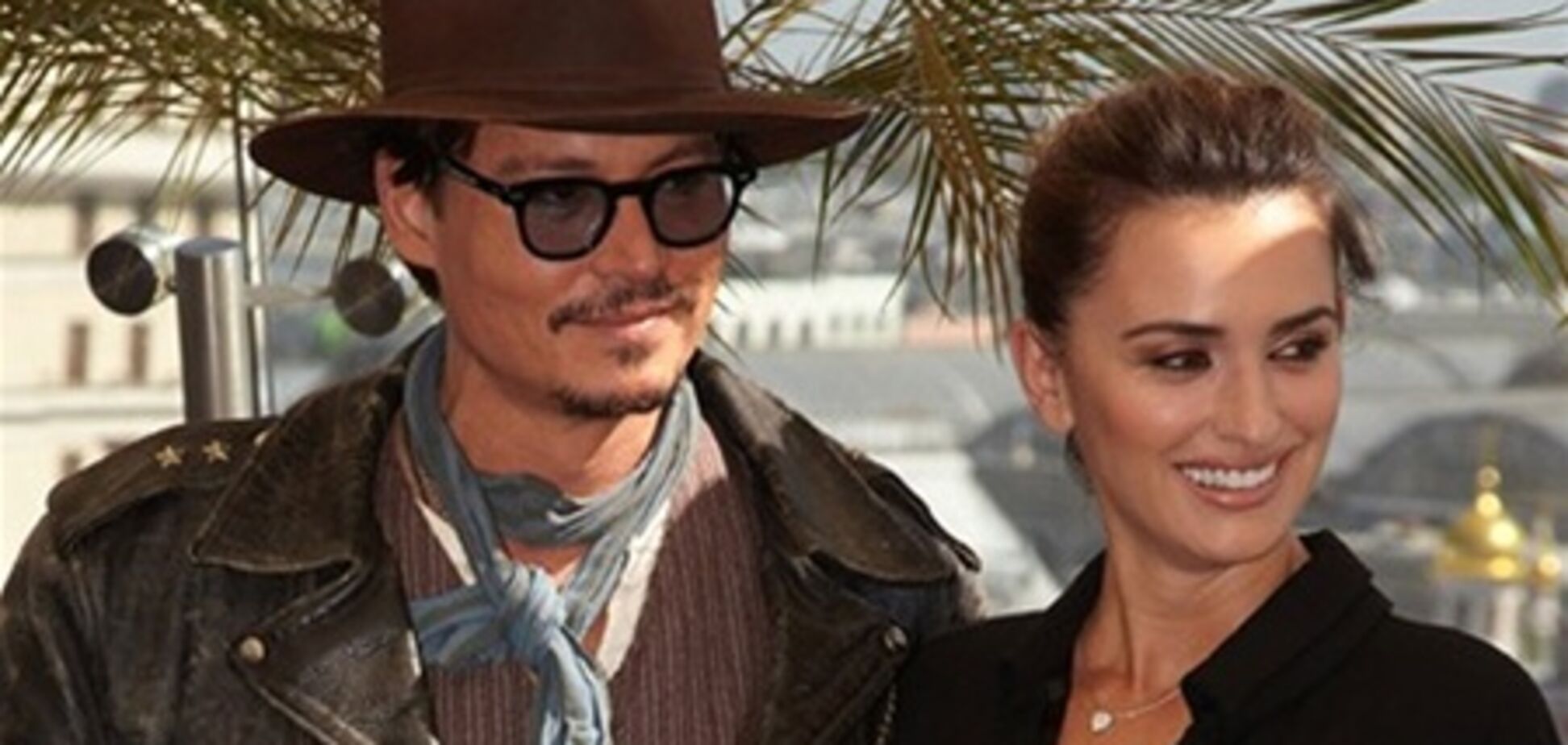 Пенелопа Крус и Джонни Депп в Москве