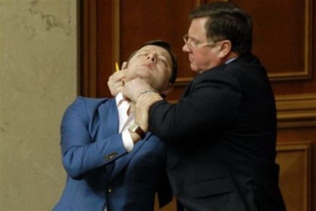 Ляшко боится сотрясения мозга после драки с Мартынюком