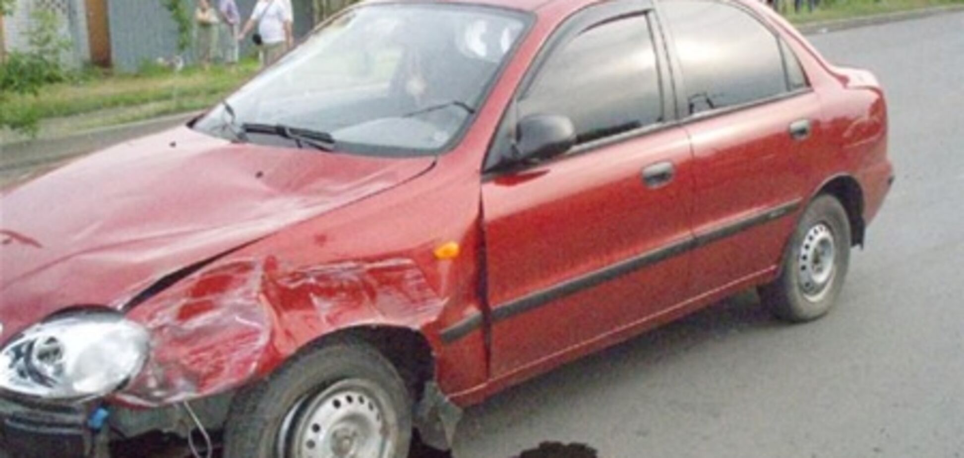 Пьяный водитель на «ЗАЗ-DAEWOO» переехал троих пешеходов