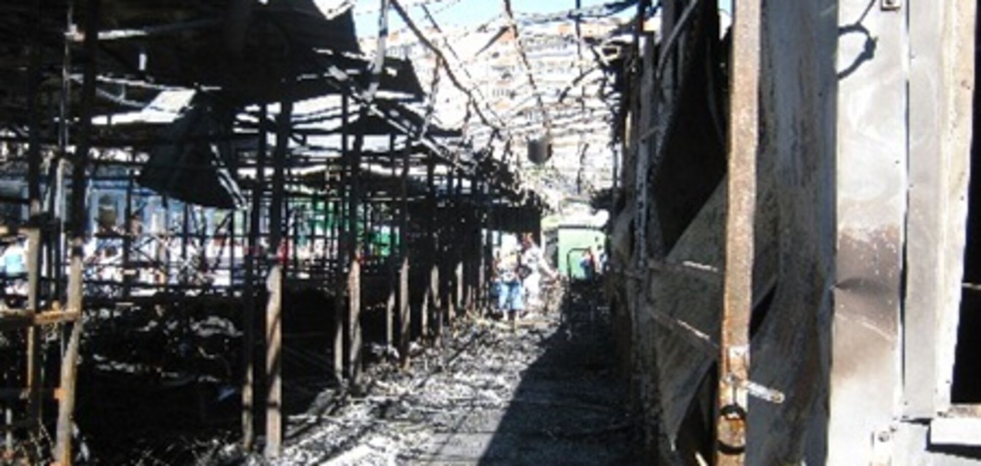 Мародеры разграбили рынок 'Виноградарь'