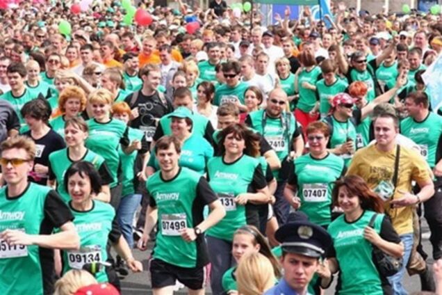 В киевских офисах начали готовиться к марафону