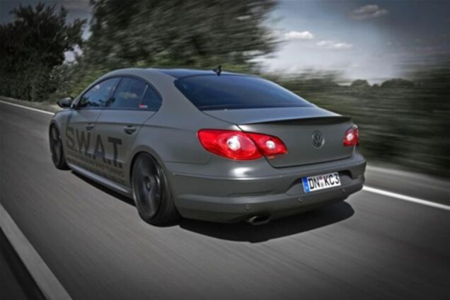 Тюнингованный VW Passat CC от KBR Motorsport - быстрая 'темная' лошадка