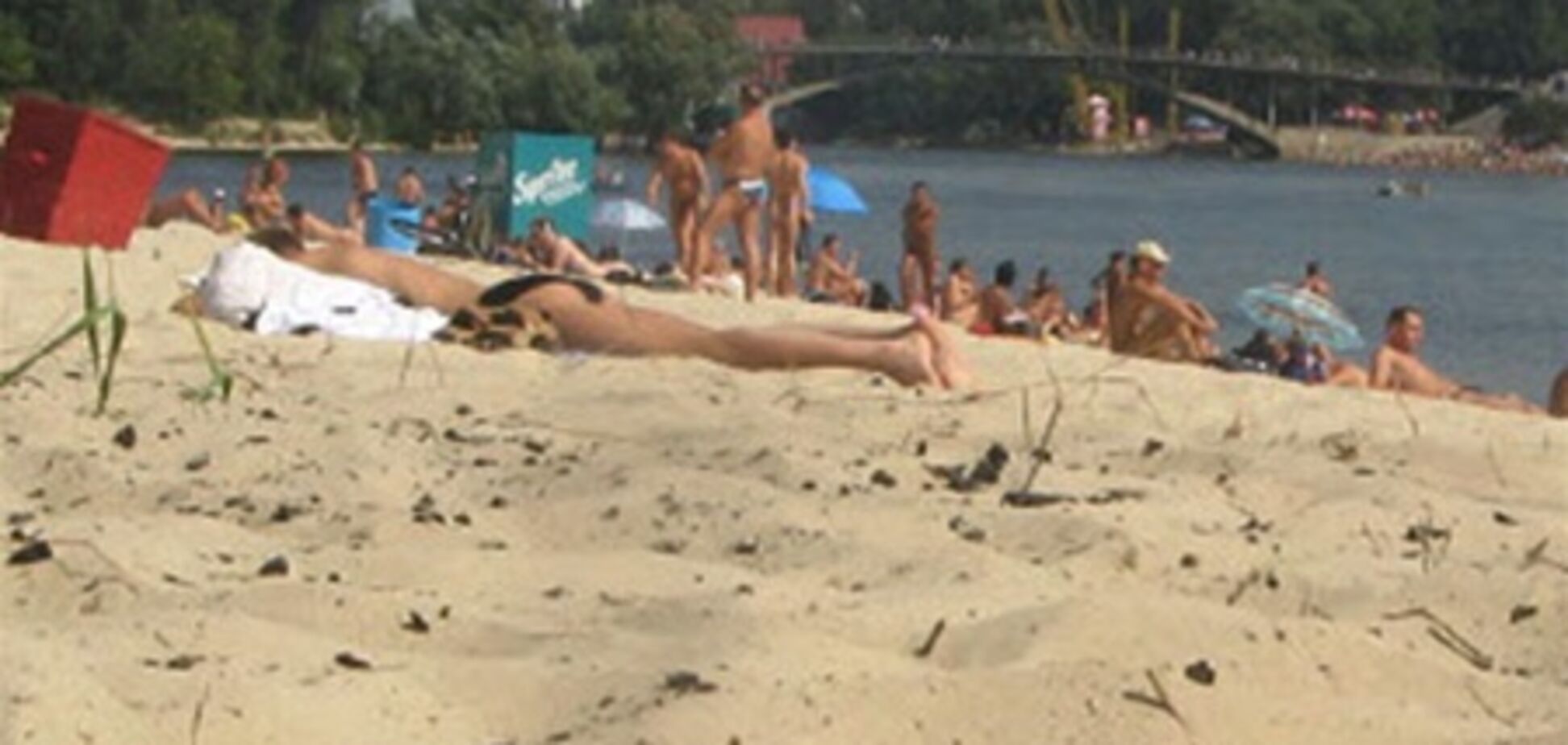 Киевские пляжи - экстрим для здоровья