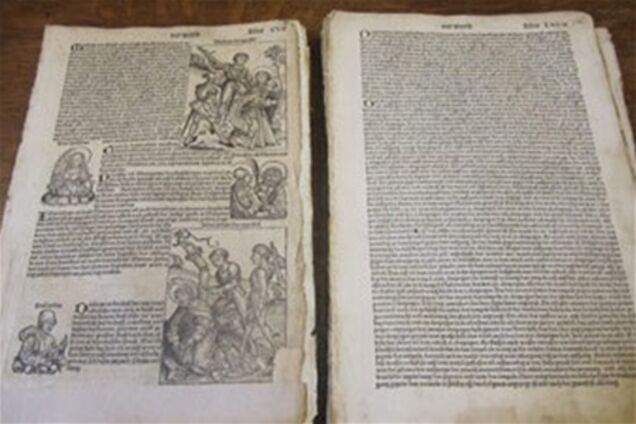 Cлучайно обнаруженный экземпляр 'Нюрнбергской хроники' оценили в $35 000