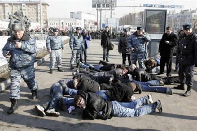 У Москві затримали учасників 'Дня гніву'