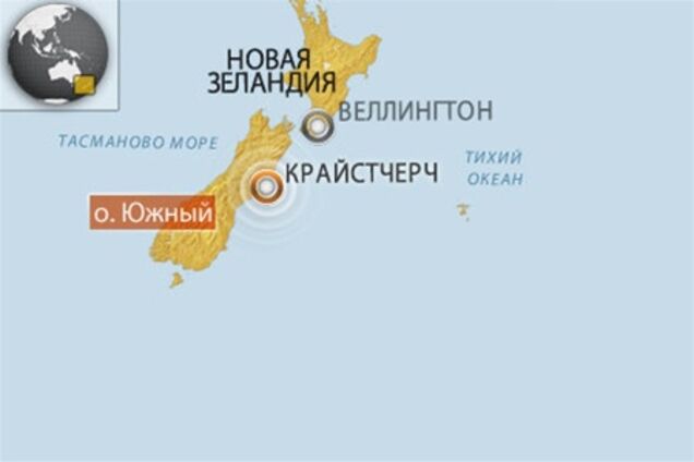 Новозеландский город Крайстчерч вновь потрясло землетрясение