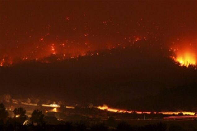 Лесные пожары в Аризоне