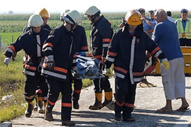В Болгарии загорелся автобус, пострадали 18 пассажиров