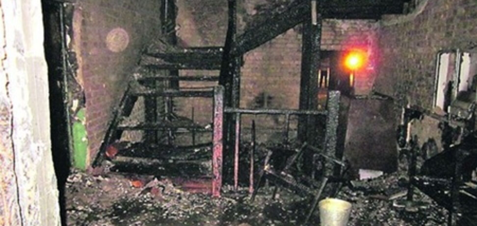 В Киеве сгорело общежитие Министерства обороны