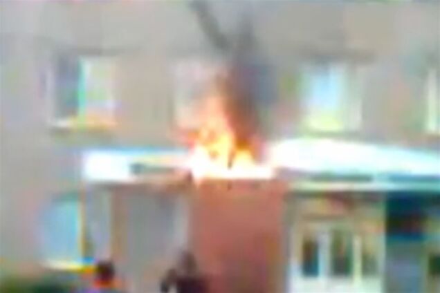 Чоловік спалив себе заживо на пам'ятнику Леніну через СНІД. Відео