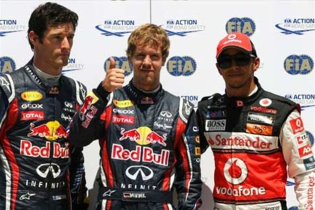 Пилоты Red Bull сделали победный дубль на квалификации Гран-при Европы