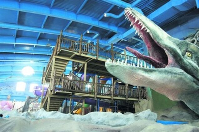 Открытие «Аквапарка юрского периода Dream Island»