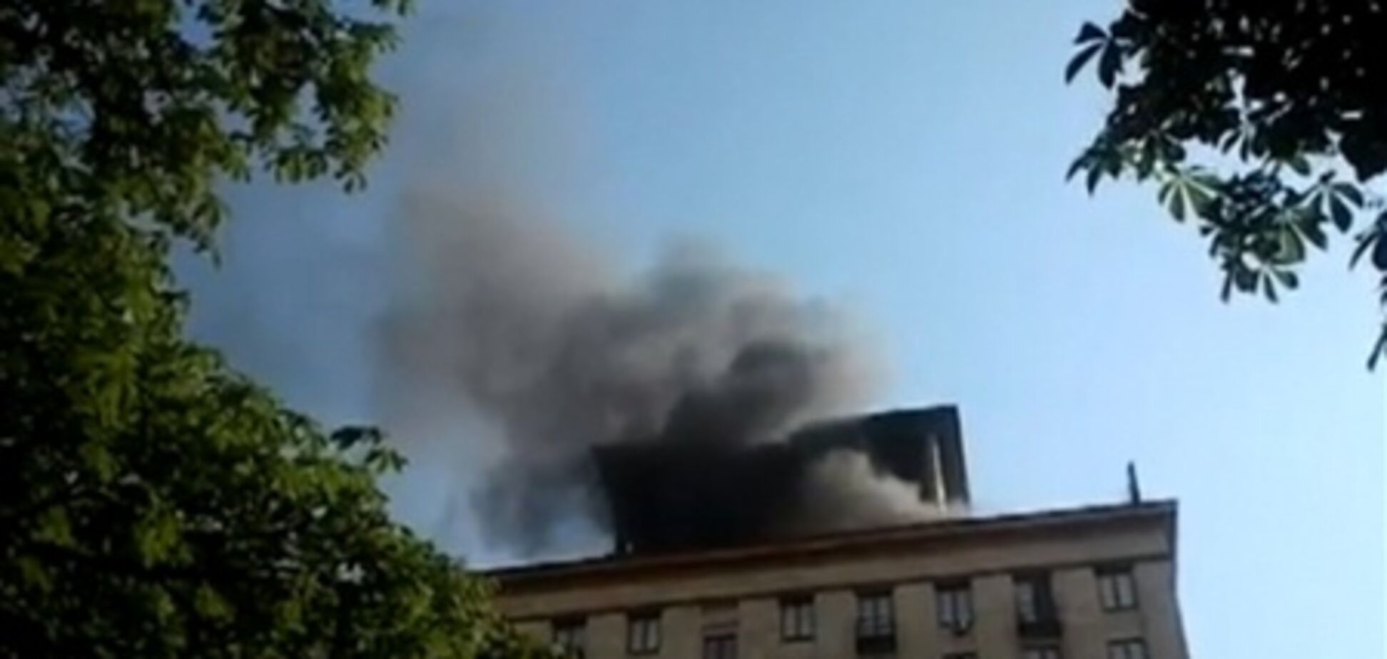 Пожежа в готелі 'Україна' ліквілірован