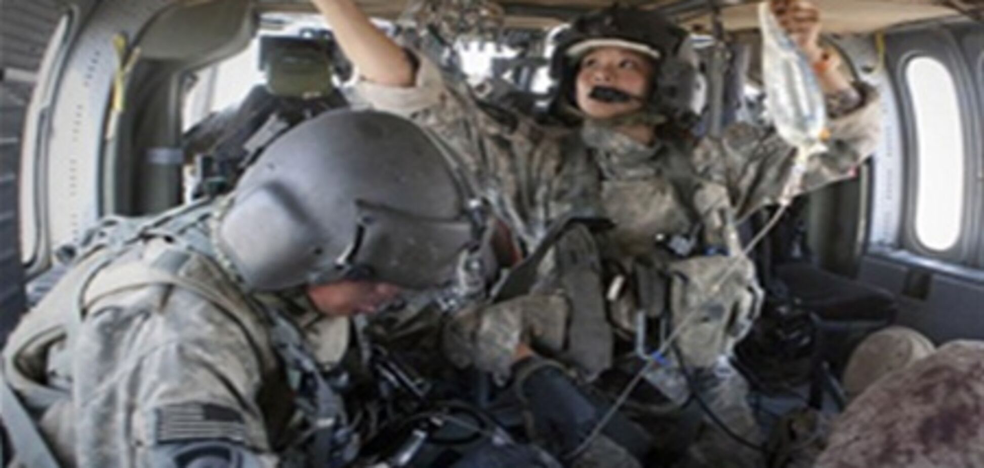 На борту медичного вертольота в Афганістані