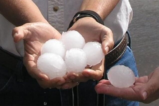 В Казахстане сильный град разорил поля и убил скот