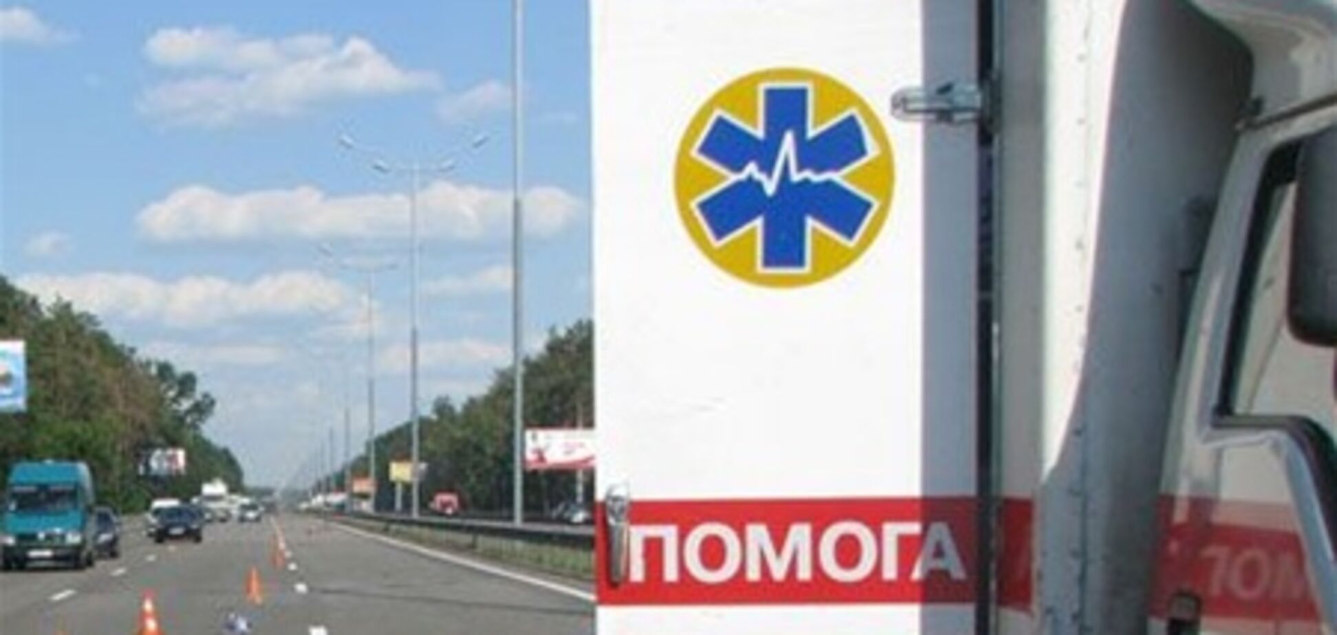 В Киев на Бориспольской трассе Skoda Octavia насмерть сбила девушку